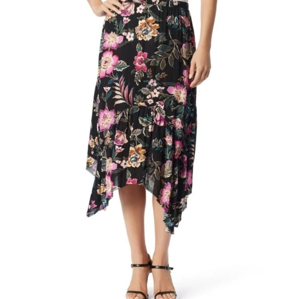 NEW - Jessica Simpson Floral Maxi Tiered Skirt - Picture 2 of 16
